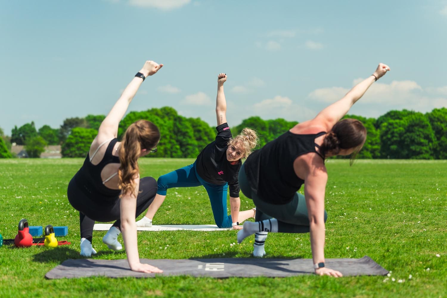 Outdoor PT training