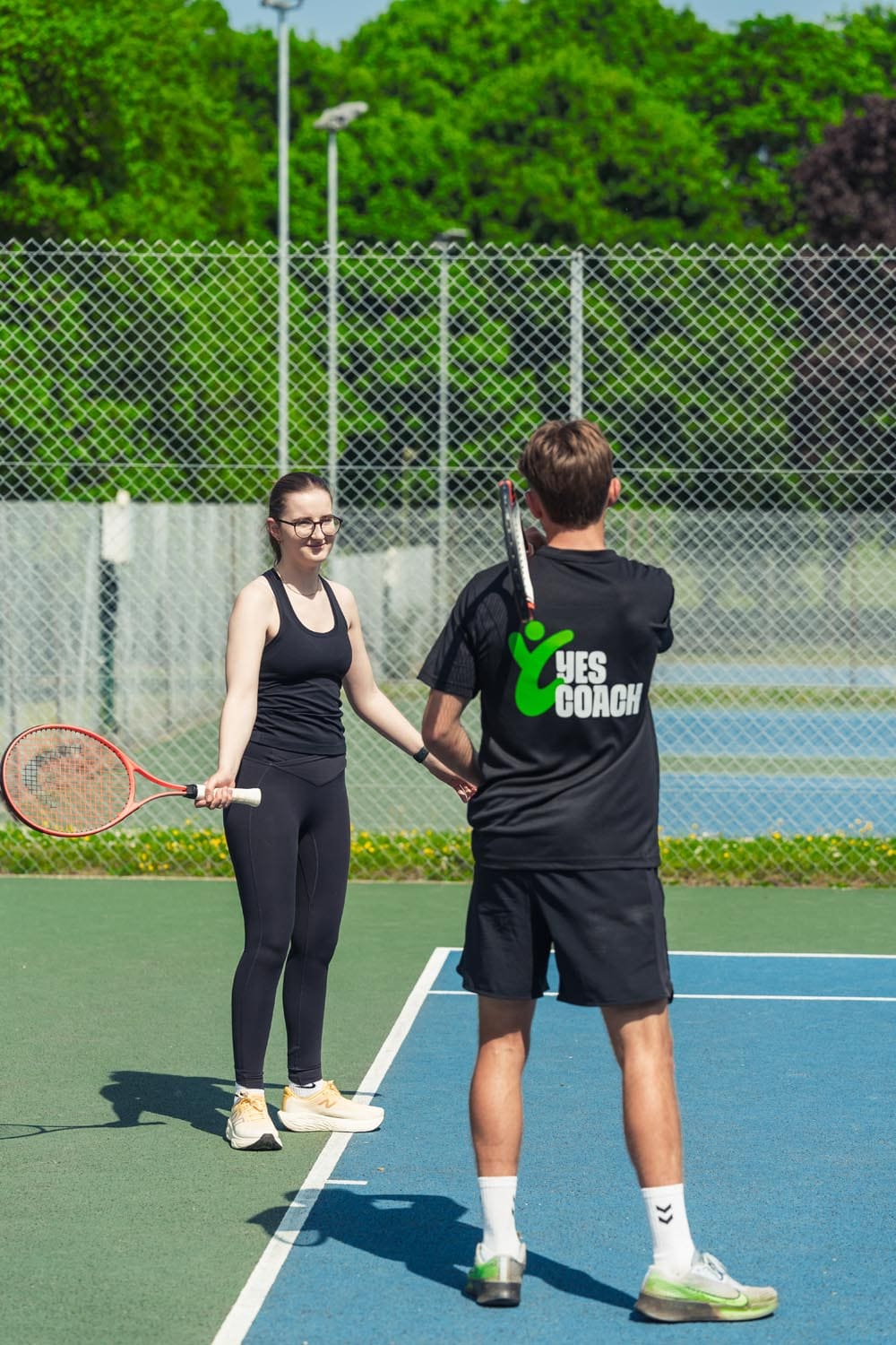 1-2-1 tennis coaching